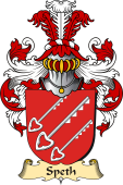 v.23 Coat of Family Arms from Germany for Speth