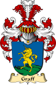 v.23 Coat of Family Arms from Germany for Graff