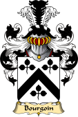 French Family Coat of Arms (v.23) for Bourgoin