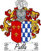 Araldica Italiana Coat of arms used by the Italian family Palla