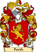 English or Welsh Family Coat of Arms (v.23) for Forth (Ref Berry)