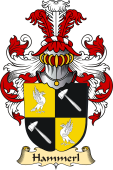 v.23 Coat of Family Arms from Germany for Hammerl
